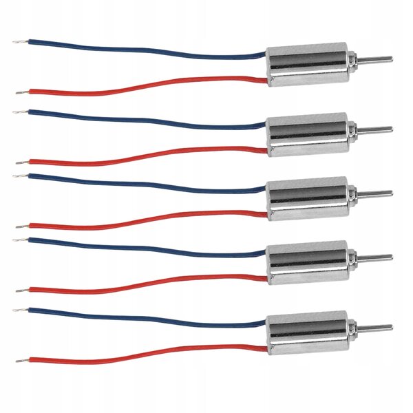 Leiser kernloser Motor 5 Stück DC 4,5 V 32250 U/min für Modellbau und Spielzeug