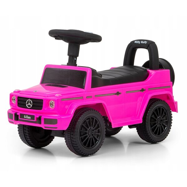 Autoveicolo Mercedes G350d Ride On Milly Mally Rosa per Bambini 12+ Mesi
