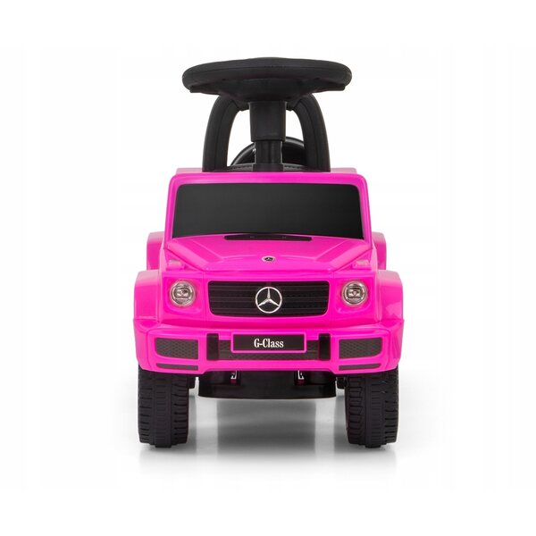 Autoveicolo Mercedes G350d Ride On Milly Mally Rosa per Bambini 12+ Mesi
