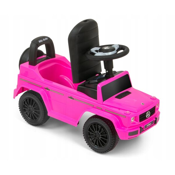Autoveicolo Mercedes G350d Ride On Milly Mally Rosa per Bambini 12+ Mesi