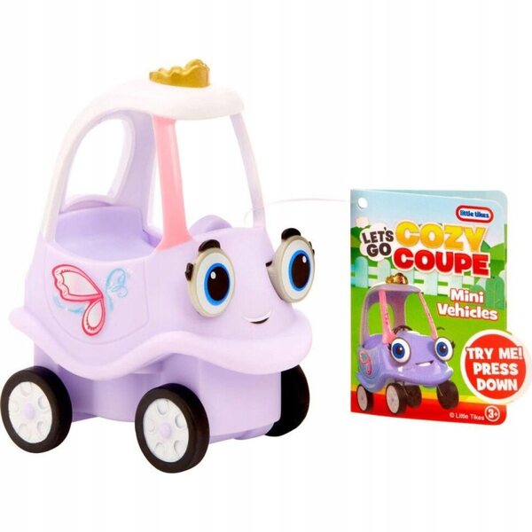 Little Tikes Let's Go Cozy Coupe Car Fairy für Kinder ab 3 Jahren