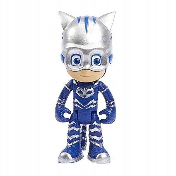 PJ Masks Sternfahrzeug mit Catboy-Figur und blauem Auto 19 cm