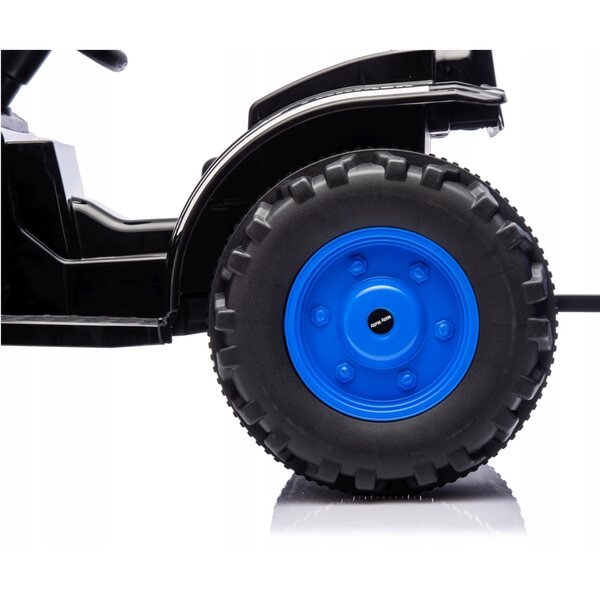 Trattore a Batteria con Rimorchio Milly Mally Farmer Blue per Bambini 3-5 Anni