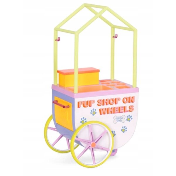 Set negozio per cuccioli su ruote - Set gioco creativo Glitter Girls