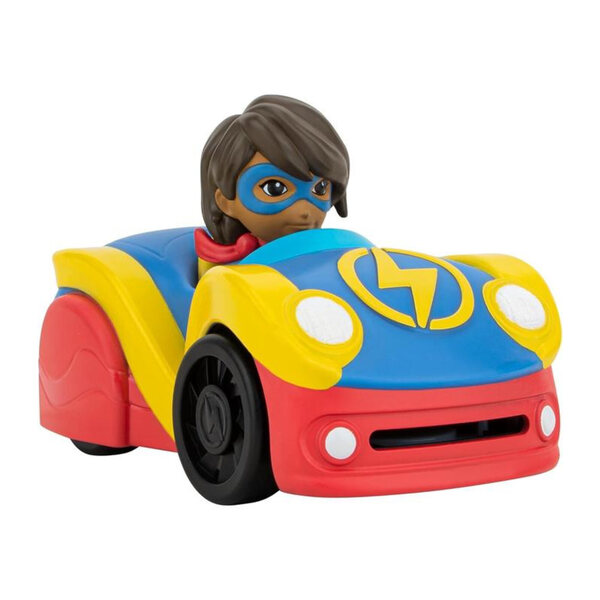 Pojazd Ms. Marvel Disc Dasher für Kinder mit Disc Launcher und Double Disc