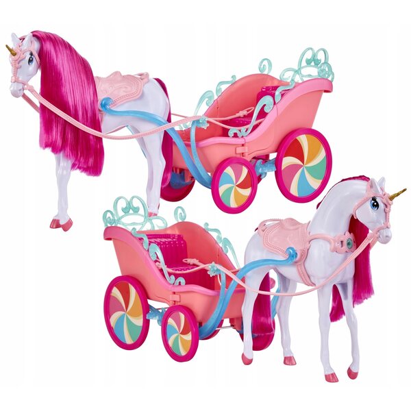 Karoca und Unicorn Dream Ella Candy für Kinder mit Glitzerdetails