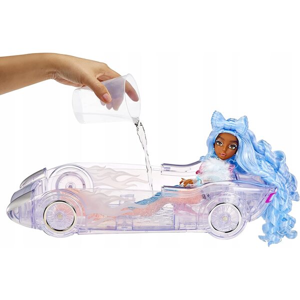 Mermaze Mermaidz Ocean Cruiser Auto Syrenki con Cambio Colore Magico e Glitter