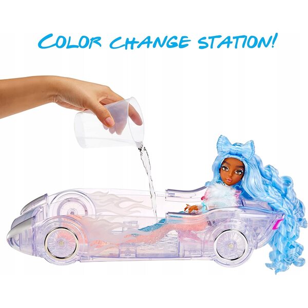 Mermaze Mermaidz Ocean Cruiser Auto Syrenki con Cambio Colore Magico e Glitter