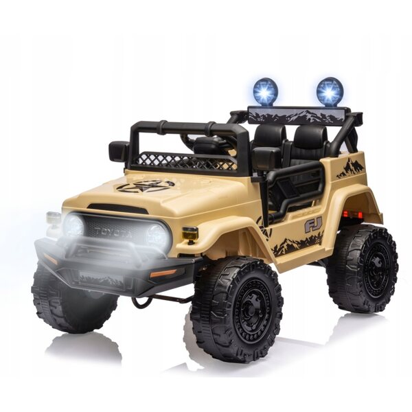 Toyota FJ Cruiser Elektroauto für Kinder ab 3 Jahren mit LED, MP3 und Fernbedienung 30W