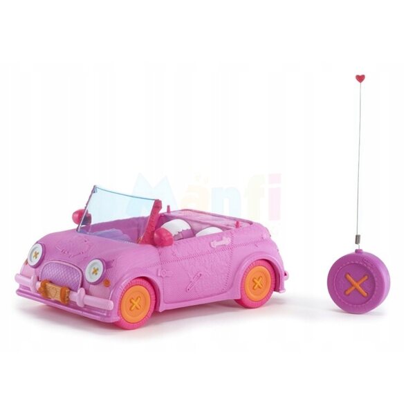 Ferngesteuertes Lalaloopsy-Puppenauto mit aufklappbarem Dach und zwei Fahrfunktionen