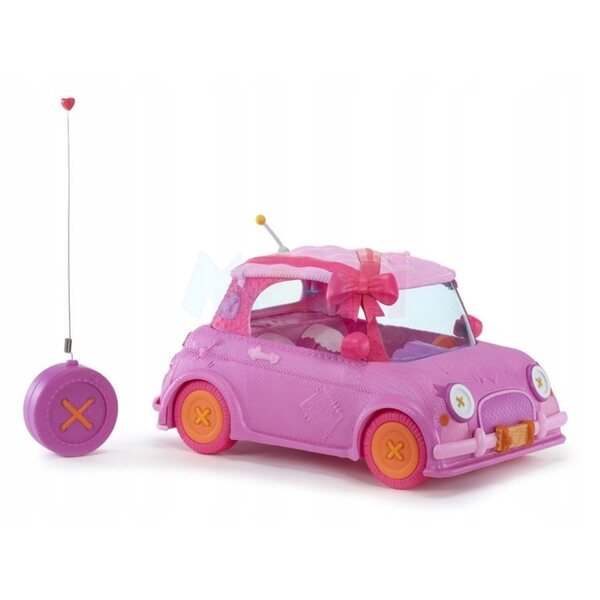Ferngesteuertes Lalaloopsy-Puppenauto mit aufklappbarem Dach und zwei Fahrfunktionen