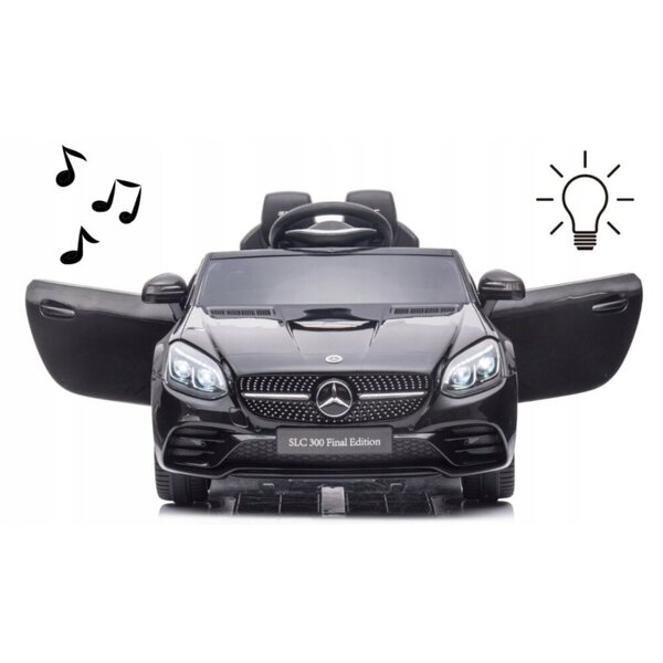 Auto Elettrico per Bambini MILLY MALLY Mercedes-Benz SLC Nero 3+ Anni