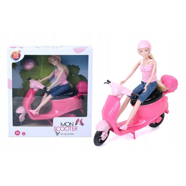 One Two Fun Toy Set: Roller und Puppe für Kinder ab 3 Jahren