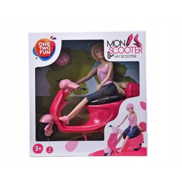 One Two Fun Toy Set: Roller und Puppe für Kinder ab 3 Jahren