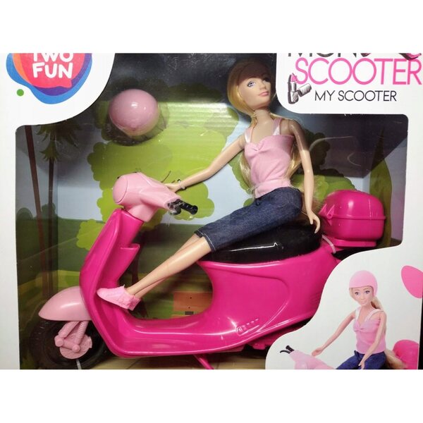 One Two Fun Toy Set: Roller und Puppe für Kinder ab 3 Jahren
