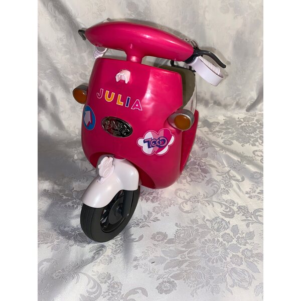 Skuter Baby Born per Bambole - Modello Manuale in Plastica, Altezza 27cm