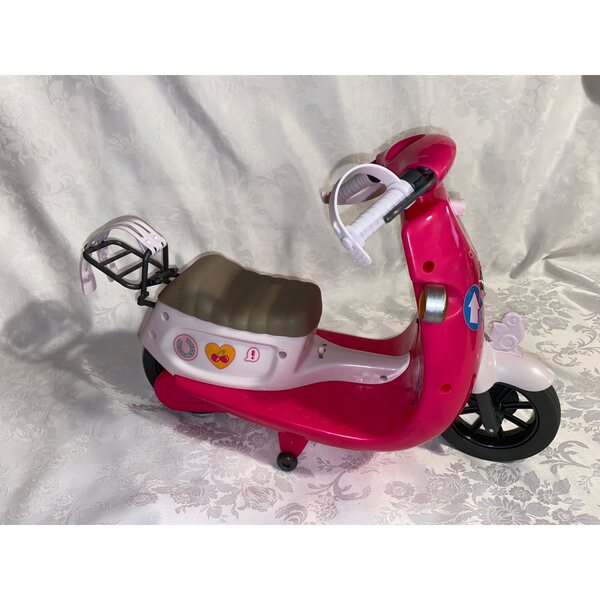 Skuter Baby Born per Bambole - Modello Manuale in Plastica, Altezza 27cm