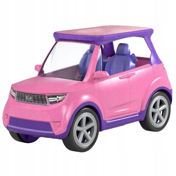 Barbie Big City Dreams SUV mit Konzertszene und Zubehör für Kinder ab 3 Jahren