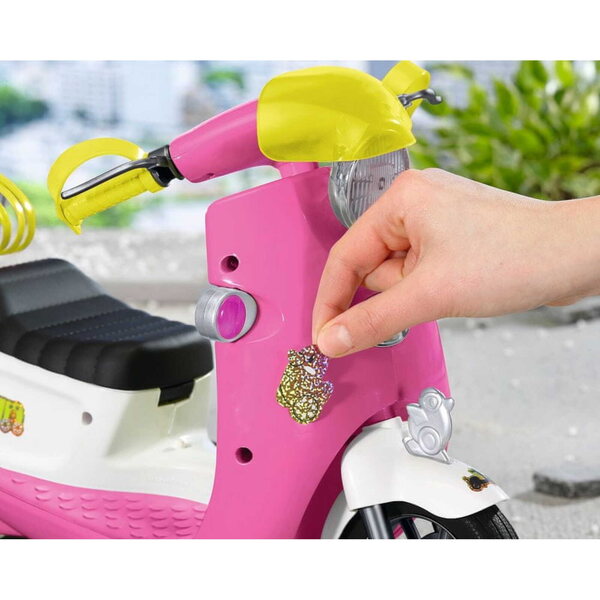 Skuter RC Baby Born – Interaktives Fahrzeug mit Lichtern, Sounds und Fernbedienung