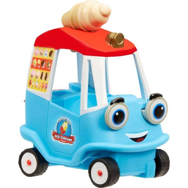 Little Tikes Let's Go Cozy Coupé-Miniauto mit Eiswagen für Kinder ab 3 Jahren