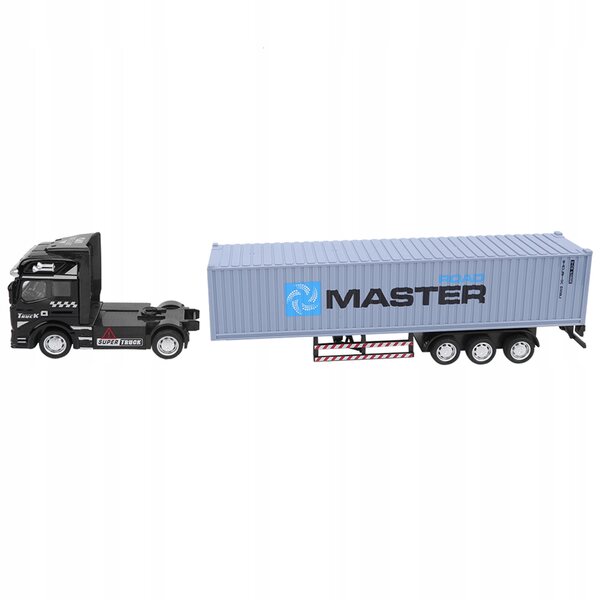 Container-LKW-Spielzeugmodell aus Metall und Kunststoff, realistisch und langlebig