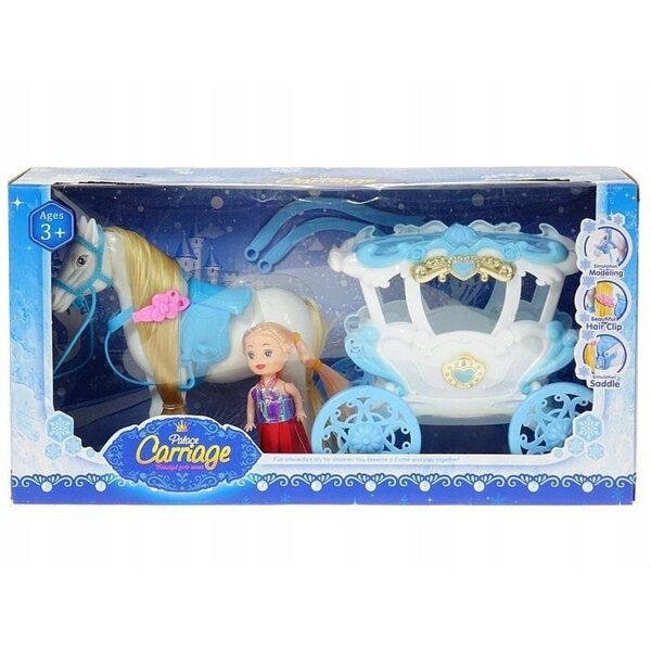 Karoca mit Pferd und Puppe 7 cm – Spielzeug für Mädchen ab 3 Jahren
