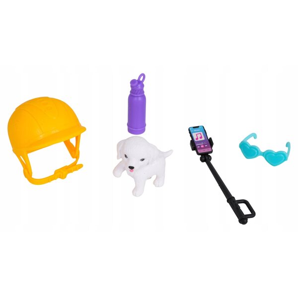 RAMIZ Puppenroller mit Zubehör – sicheres Set für Kinder ab 3 Jahren