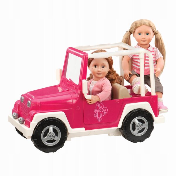 Jeep 4x4-Auto für Our Generation-Puppen, kompatibel mit 46-cm-Puppen