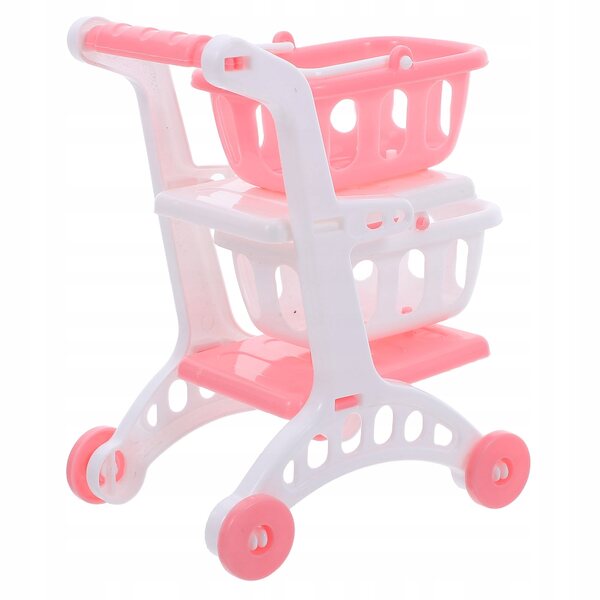 Set 8 Mini Carrelli della Spesa Giocattolo per Bambini in Vari Colori