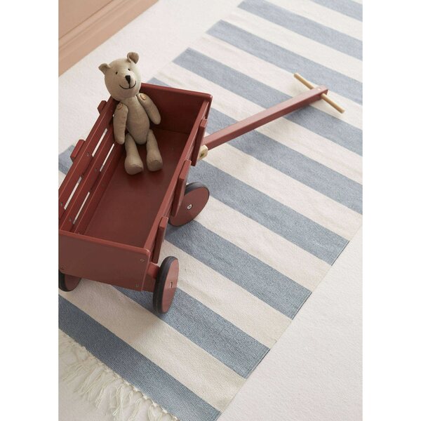 Kid's Concept Puppenwagen aus dunkelrotem Holz für Kinder ab 2 Jahren