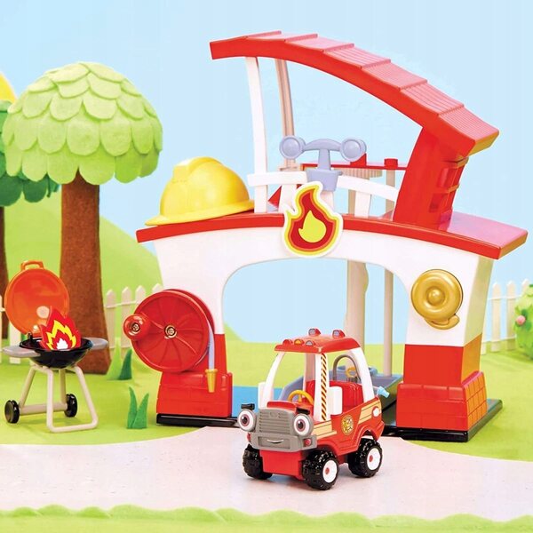 Little Tikes Let's Go Cozy Coupe Stazione Vigili del Fuoco per Bambini 3+