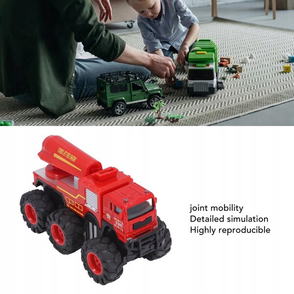 Feuerwehrauto-Modell im Maßstab 1:16 mit Allradantrieb und echten Details
