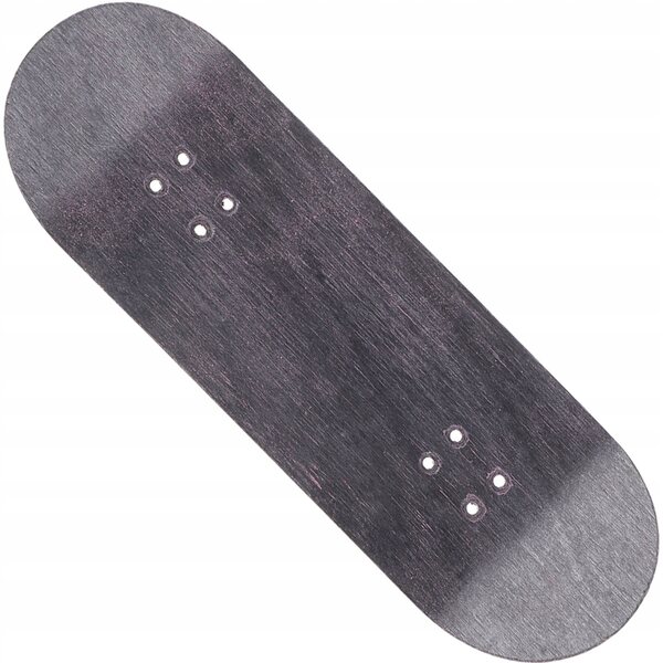 Mini Fingerboard in Legno Nero per Allenamento e Divertimento