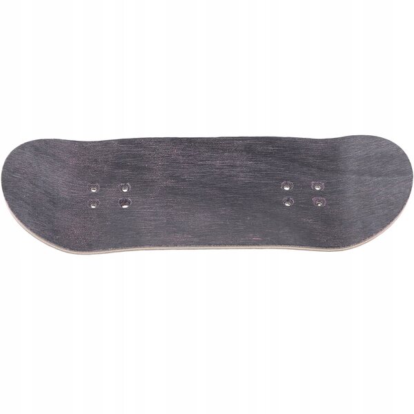 Mini Fingerboard in Legno Nero per Allenamento e Divertimento