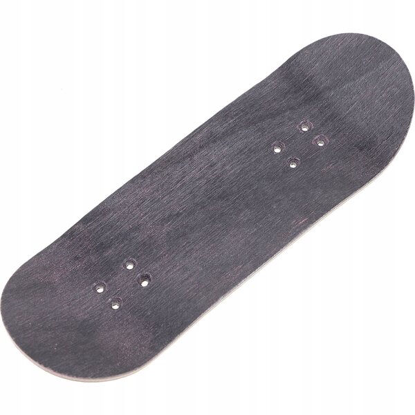 Mini Fingerboard in Legno Nero per Allenamento e Divertimento