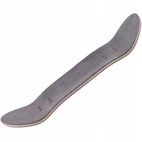 Mini Fingerboard in Legno Nero per Allenamento e Divertimento