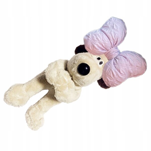 Decorazione Peluche Cane per Indicatori e Tergicristalli Auto Viola