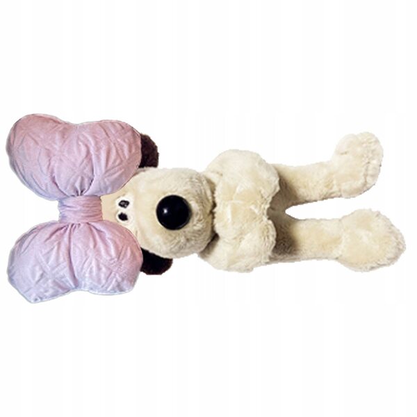 Decorazione Peluche Cane per Indicatori e Tergicristalli Auto Viola