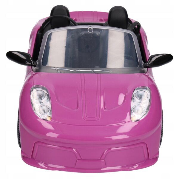 Grande Cabriolet Viola per Bambole - Auto da Gioco Dimensioni 33x12x17 cm