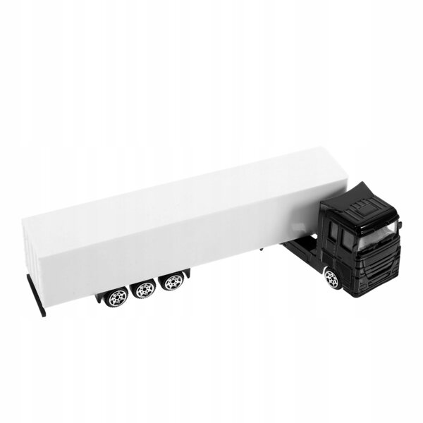 Miniatur-Container-LKW-Modell aus Metall für Kinder, 20 cm