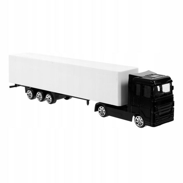 Miniatur-Container-LKW-Modell aus Metall für Kinder, 20 cm