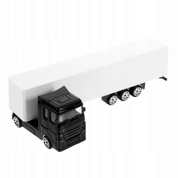 Miniatur-Container-LKW-Modell aus Metall für Kinder, 20 cm