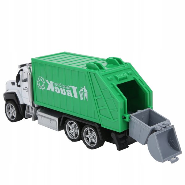 American Sanitation Pull Back Sweeper-Automodell aus Legierung und Kunststoff im Maßstab 1:42