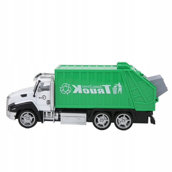 American Sanitation Pull Back Sweeper-Automodell aus Legierung und Kunststoff im Maßstab 1:42
