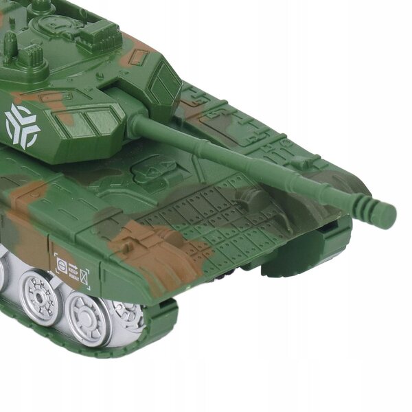 Giocattolo camion militare in metallo pull-back per bambini dai 3 anni