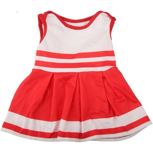 Gestreiftes sportliches Outfit für 18-Zoll-amerikanische Puppen – Freizeitkleidung für 43–46 cm große Puppen