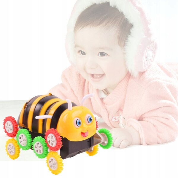 Giocattolo Auto Ape Elettrica Resistente e Colorata per Bambini