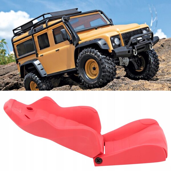 Roter Kunststoffkolben für RC Car Axial SCX10/TRX4 1/10 Hochwertiges Zubehör