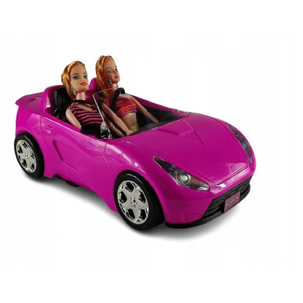 Gazelo-Puppenspielzeugauto aus CE-zertifiziertem Kunststoff, ab 3 Jahren