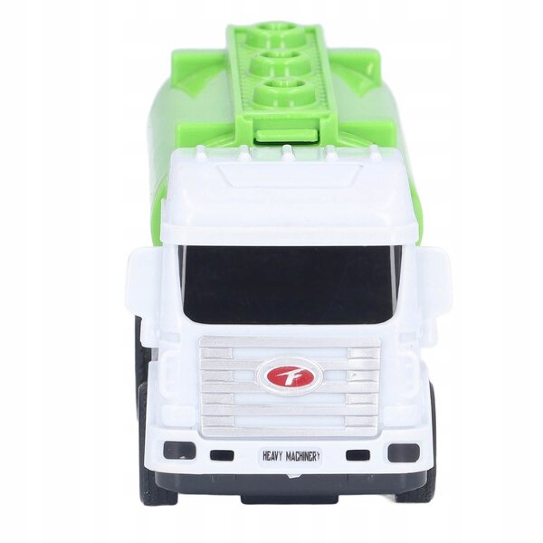 Giocattolo camion dei rifiuti con cisterna per bambini - veicolo in plastica inerte